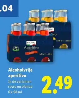 Lidl Alcoholvrije aperitivo aanbieding