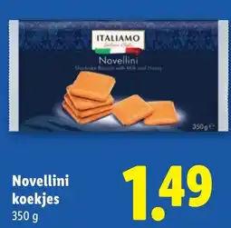 Lidl Novellini koekjes aanbieding