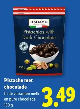 Lidl Pistache met chocolade aanbieding