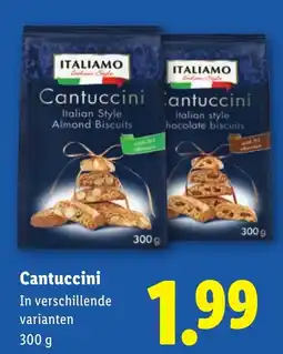 Lidl Cantuccini aanbieding