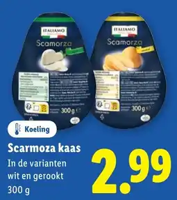 Lidl Scarmoza kaas aanbieding