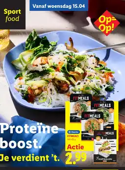 Lidl Fitmeals aanbieding