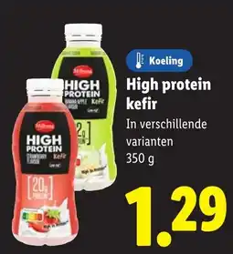 Lidl Koeling High protein kefir aanbieding