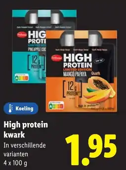 Lidl High protein kwark aanbieding