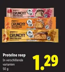 Lidl Proteïne reep aanbieding