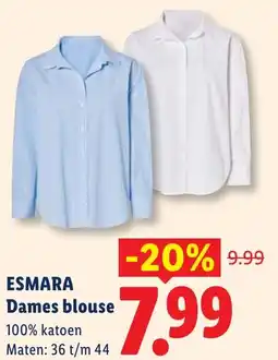 Lidl Dames blouse aanbieding