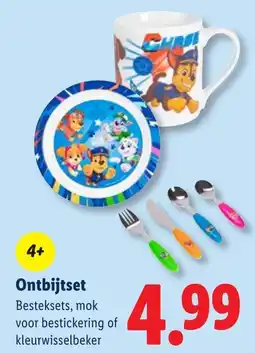 Lidl Ontbijtset aanbieding