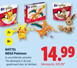 Lidl Mattel mega pokémon aanbieding