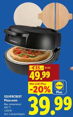 Lidl Silvercrest pizza oven aanbieding