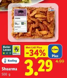 Lidl Shoarma aanbieding