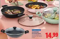 Lidl Silvercrest Serveerpan pastel aanbieding
