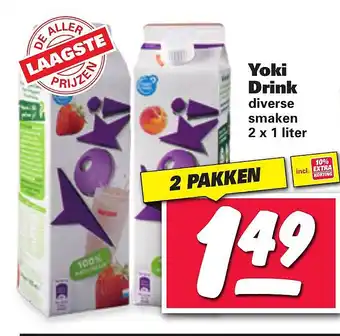 Nettorama Yoki Drink aanbieding