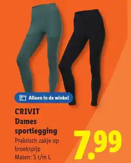 Lidl Crivit Dames sportlegging aanbieding