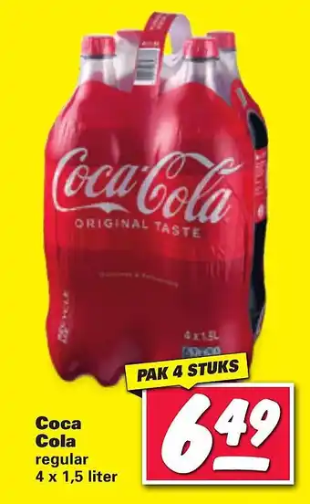 Nettorama Coca Cola regular aanbieding