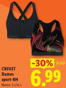 Lidl Crivit Dames sport-BH aanbieding