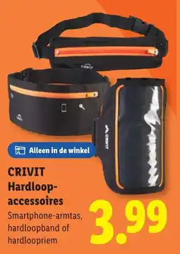 Lidl Crivit Hardloop- accessoires aanbieding