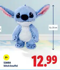 Lidl Simba Stitch knuffel aanbieding