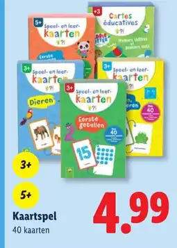 Lidl Kaartspel aanbieding