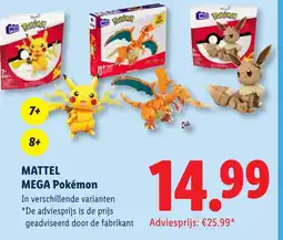Lidl Mattel mega pokémon aanbieding