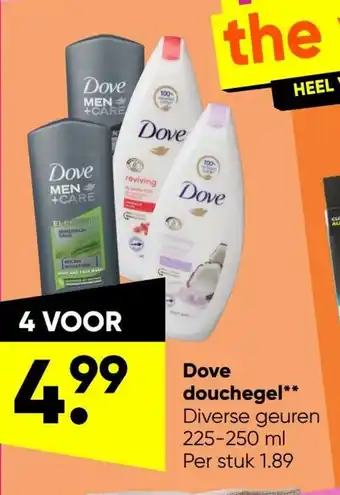 Big Bazar Dove douchegel aanbieding
