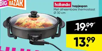 Big Bazar Hollandia hapjespan aanbieding