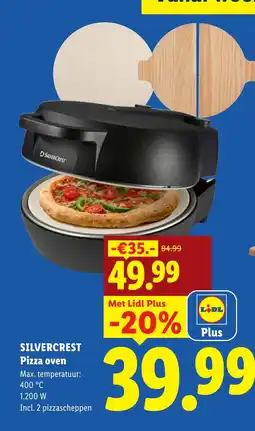 Lidl Silvercrest pizza oven aanbieding