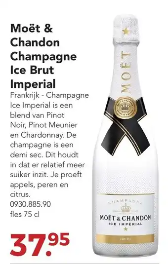 Zegro Moet & Chandon Champagne Ice Brut Imperial aanbieding