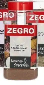 Zegro Zegro nootmuskaat aanbieding