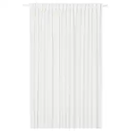IKEA Wit stenfrÖ doorschijnend gordijn met kopband voor plooien aanbieding