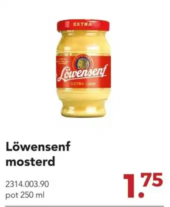 Zegro Lowensenf mosterd aanbieding