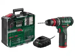 Lidl PARKSIDE Accu-boorschroefmachine set 12 V met accu en lader aanbieding