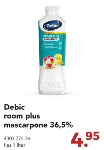 Zegro Debic room plus mascarpone 36,5% aanbieding