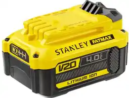Intratuin Stanley accu 4.0 AH Li-ion SFMCB204-XJ geel aanbieding