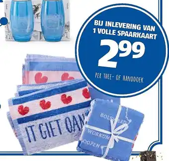 Poiesz Bij Inlevering Van 1 Volle Spaarkaart aanbieding