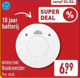 ALDI Workzone Rookmelder aanbieding