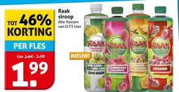 Hoogvliet Raak Siroop aanbieding