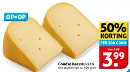Hoogvliet Goudse Kaasstukken aanbieding