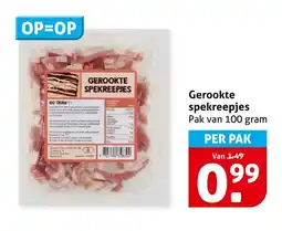 Hoogvliet Gerookte spekreepjes aanbieding