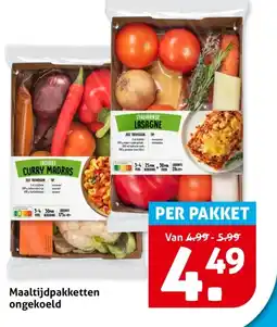 Hoogvliet Maaltijdpakketten ongekoeld aanbieding