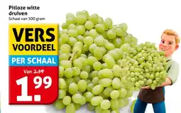 Hoogvliet Pitloze witte druiven aanbieding