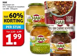 Hoogvliet HAK aanbieding
