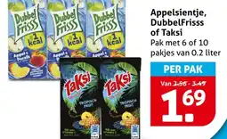 Hoogvliet Appelsientje, DubbelFrisss of Taksi aanbieding