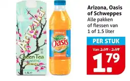 Hoogvliet Arizona, Oasis of Schweppes aanbieding