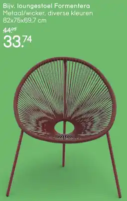 Leen Bakker Loungestoel Formentera aanbieding