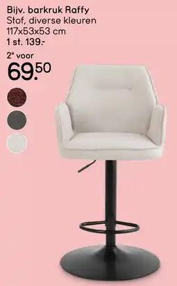 Leen Bakker Barkruk Raffy aanbieding