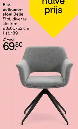 Leen Bakker Eetkamerstoel Belle aanbieding