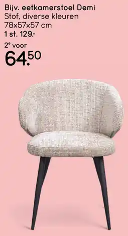 Leen Bakker Eetkamerstoel Demi aanbieding