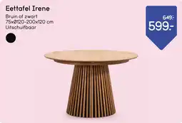 Leen Bakker Eettafel Irene aanbieding