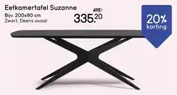 Leen Bakker Eetkamertafel Suzanne aanbieding