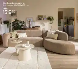 Leen Bakker Hoekbank Astoria aanbieding